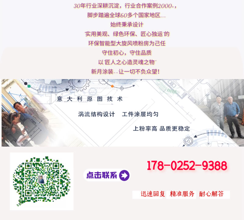 大旋風噴粉房回收系統