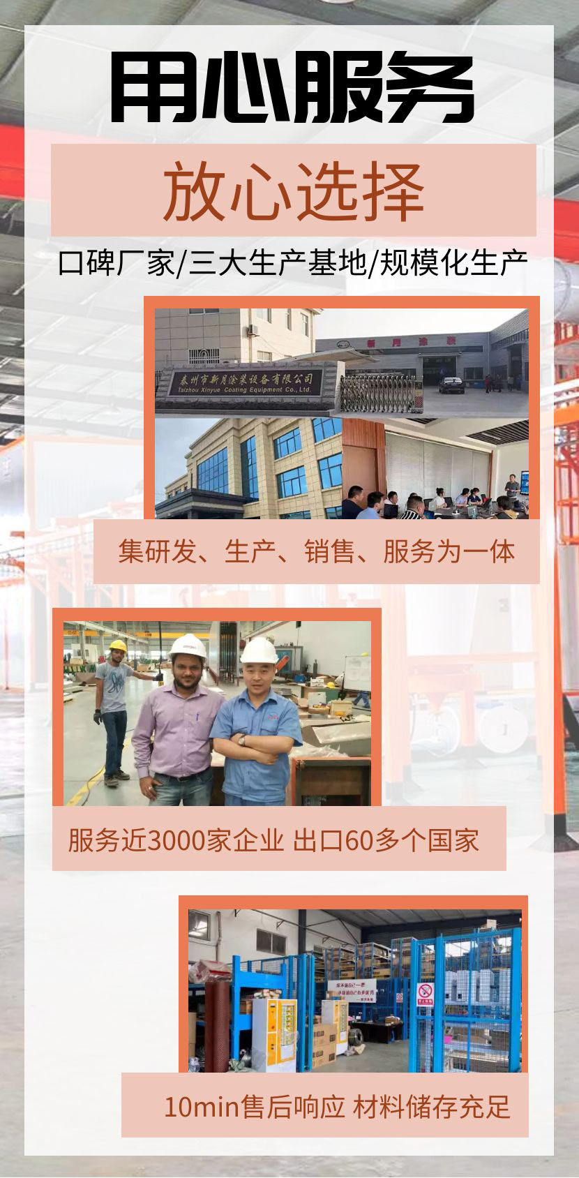 汽車零配件噴涂線（電泳、噴塑）