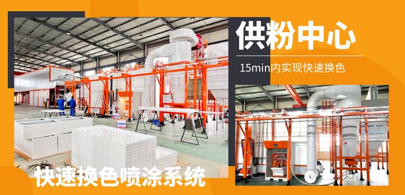 快速換色噴涂系統