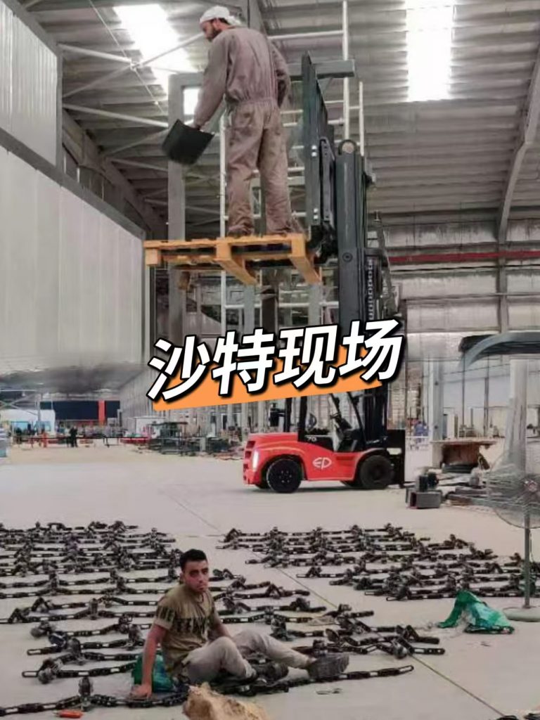 City不City啊?沙特噴涂線設備現場安裝紀實照!